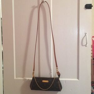 GORGEOUS Louis Vuitton Eva-Clutch Satchel Handbag